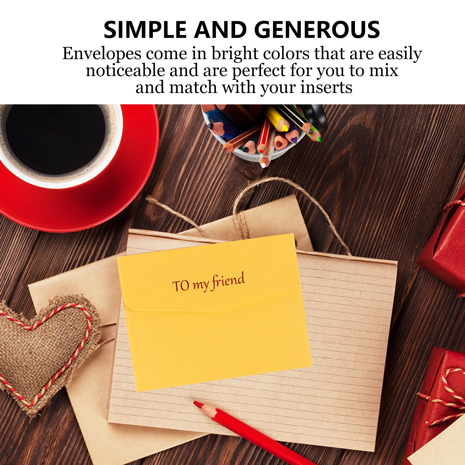 

100 шт., мини-пустые конверты, однотонные бумажные конверты для подарочных карт, свадебные держатели для визитных карточек, канцелярские принадлежности