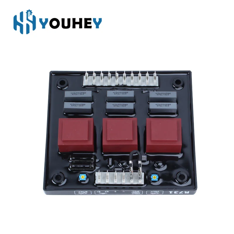 R731 AVR Generator Spare Parts Automatic Voltage Regulator Stabilizer for Leroy Somer Genset