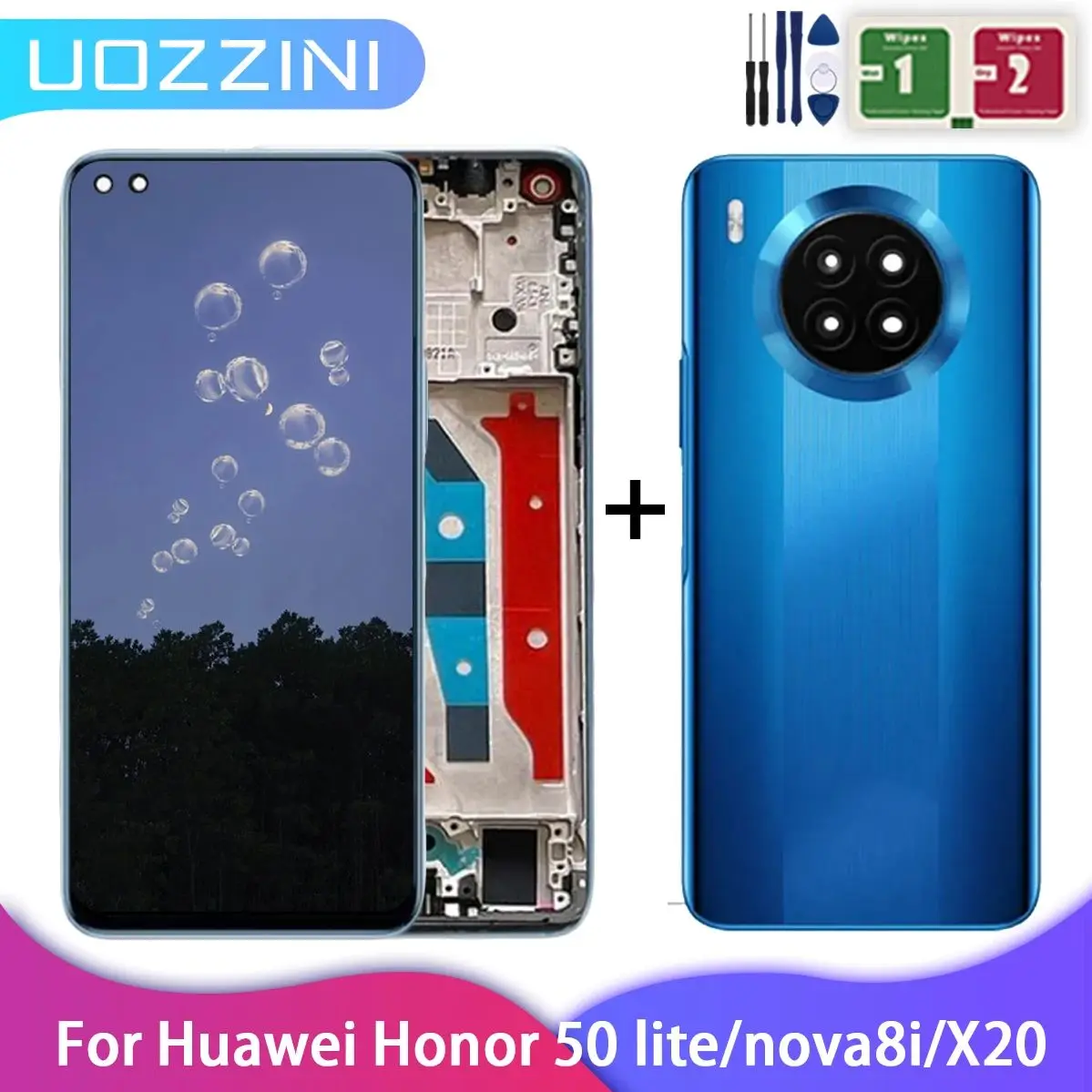 Display For HUAWEI Honor 50 Lite / Honor X20 Touch Screen Replacement For Honor 50Lite NEN-L22 NEN-LX1 / Nova 8i LCD Screen