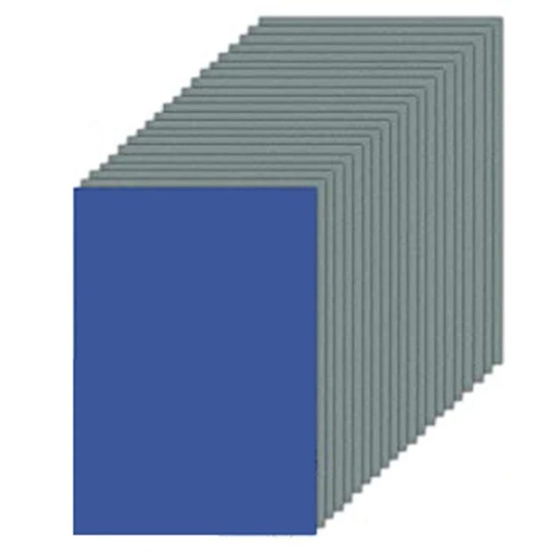 1Set cyanyotype Paper A5 Sunprint Art Kit High Sensitive Sun Paper Nature Sun Printing Kit verde chiaro