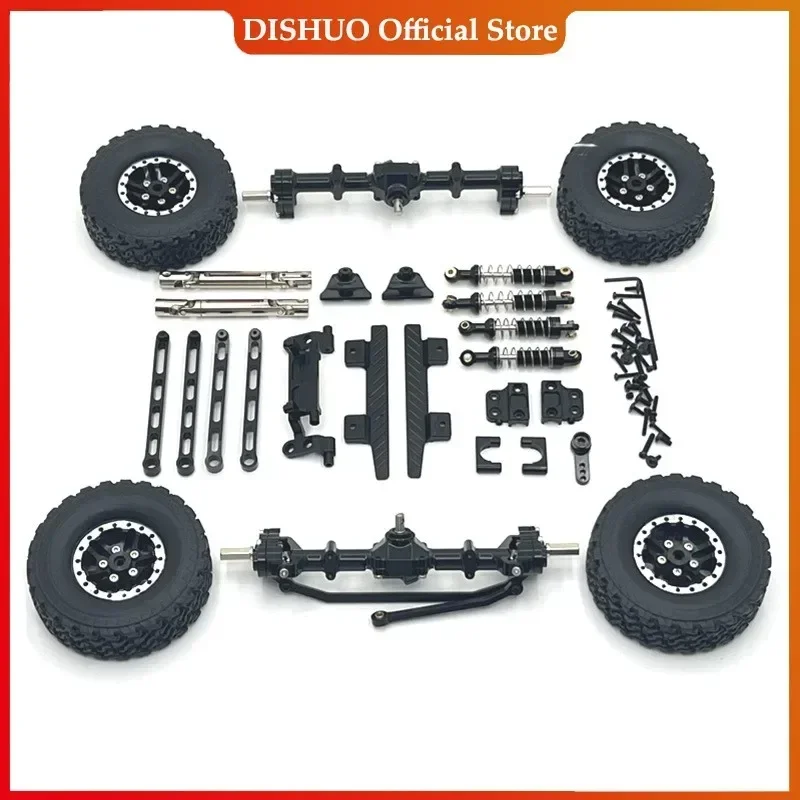 MN MODEL MN82 LC79 MN78 1/12 RC Car Parts Aluminum Alloy Front Rear Portal Axle Upgrade and Modification Vulnerable DIY Kits