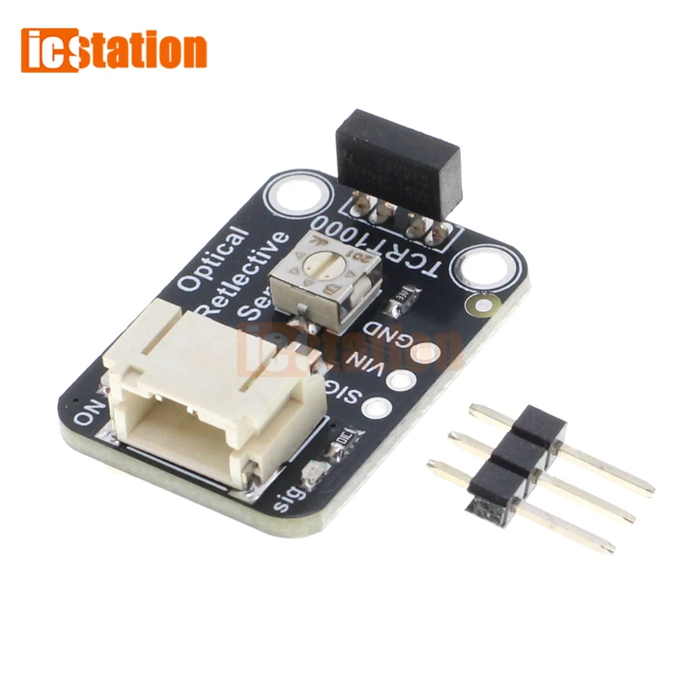 3.3-5V TCRT1000 High Sensitivity Reflective IR Optosensor Module Reflective Sensory Module Detection STEMMA QT/Qwiic
