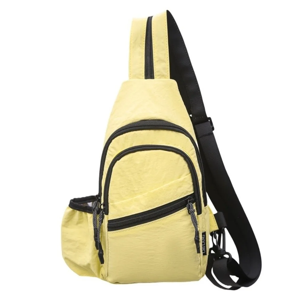 

Fahsion Small Sling Shoulder Bags Multi-function Nylon Sports Chest Bag Waterproof Leight Weight Travel Backpack Men Women