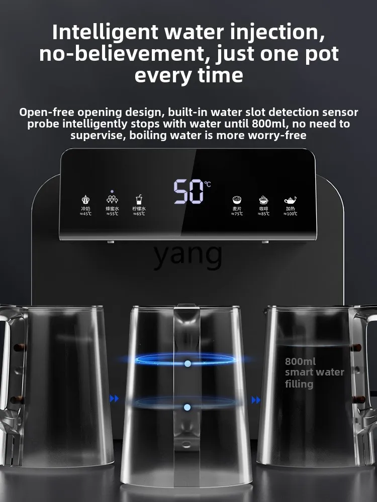 Dispenser d'acqua per soggiorno caldo con luce vocale intelligente multifunzione per uso domestico CX