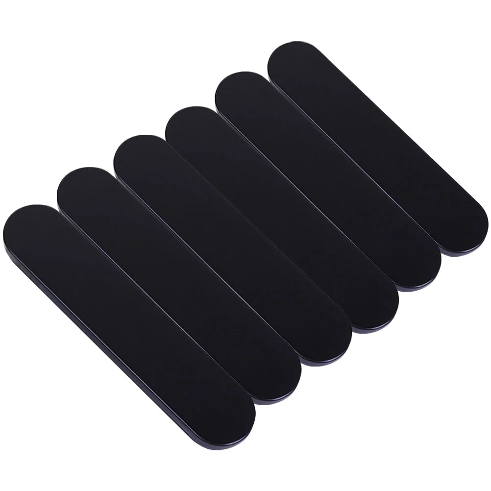 6 Pcs Lead Pencils Tinplate Case Wear Resistant Organizer Cases Accessories Portable Black Accessory Metal Student