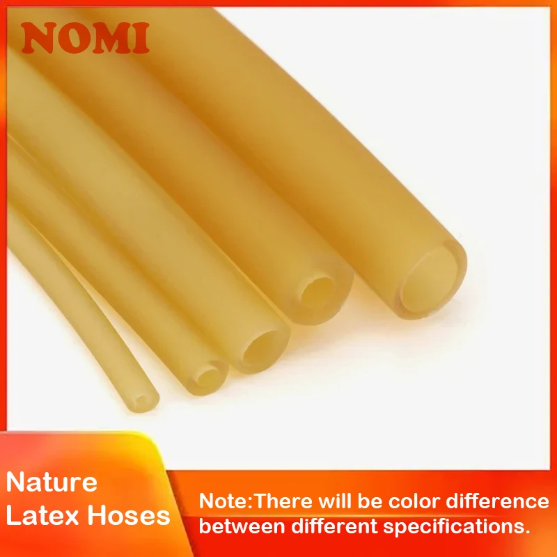 

1M/3M Natural Latex Rubber Hoses Inner Dia 5mm -12mm High Resilient Elastic Surgical Medical Tube Slingshot Catapult