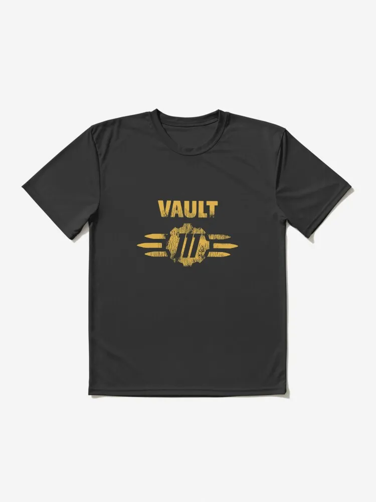 

Worn Vault 111 Logo Active T-Shirt 100% Cotton Streetwear High Quality New Fashion Top Tees