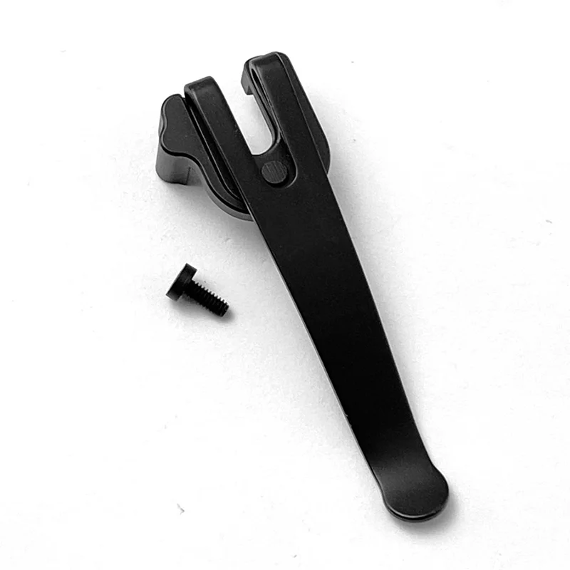 Cuchillo de acero inoxidable con tornillo, Clip de bolsillo de transporte profundo, abrazadera trasera para Victorinox de 91MM, ejército suizo, piezas de accesorios de bricolaje, 1 unidad
