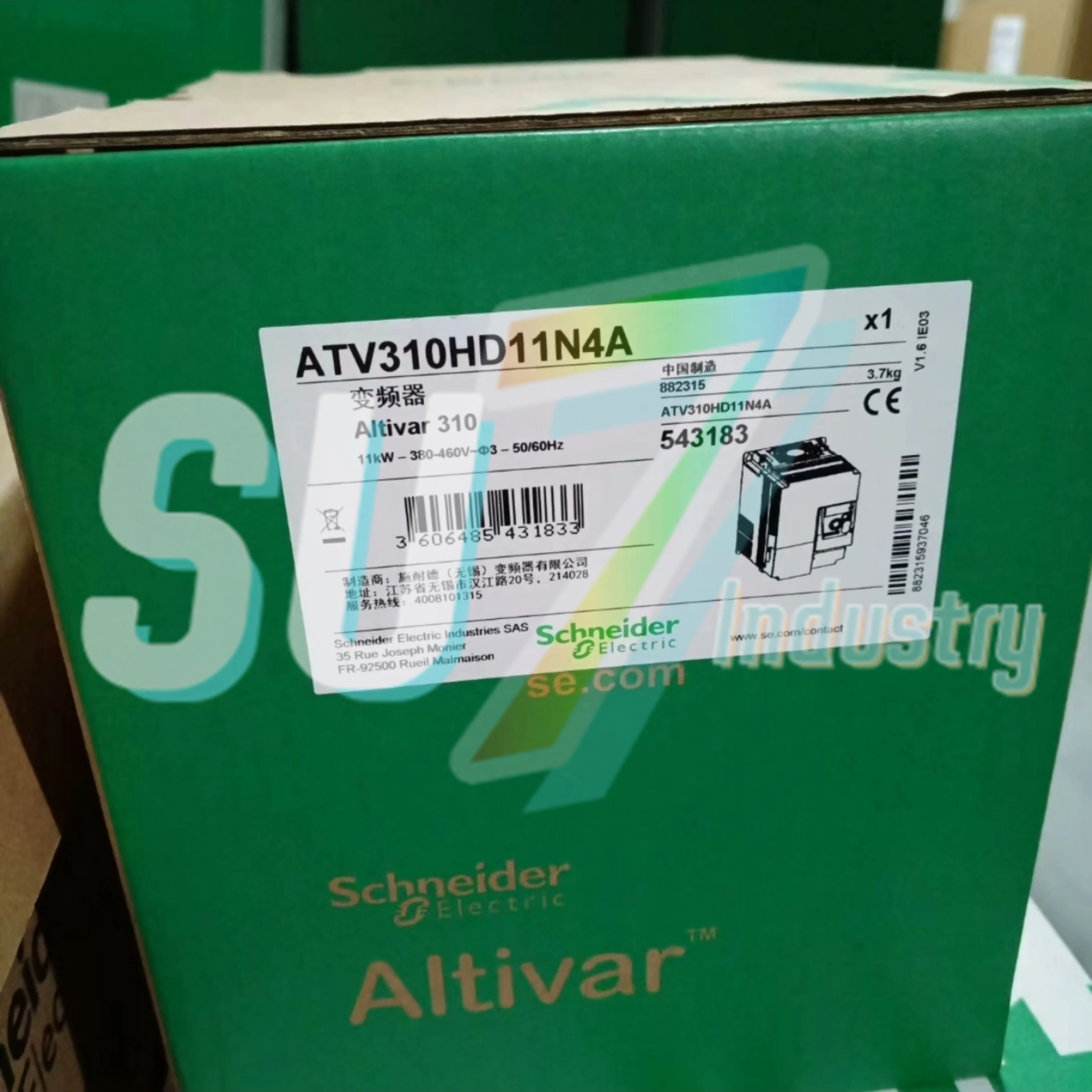 

Преобразователь частоты, новый в коробке ATV310H037N4A ATV310H075N4A ATV310HD11N4A ATV310HD15N4A ATV310HD18N4A ATV310HD22N4A