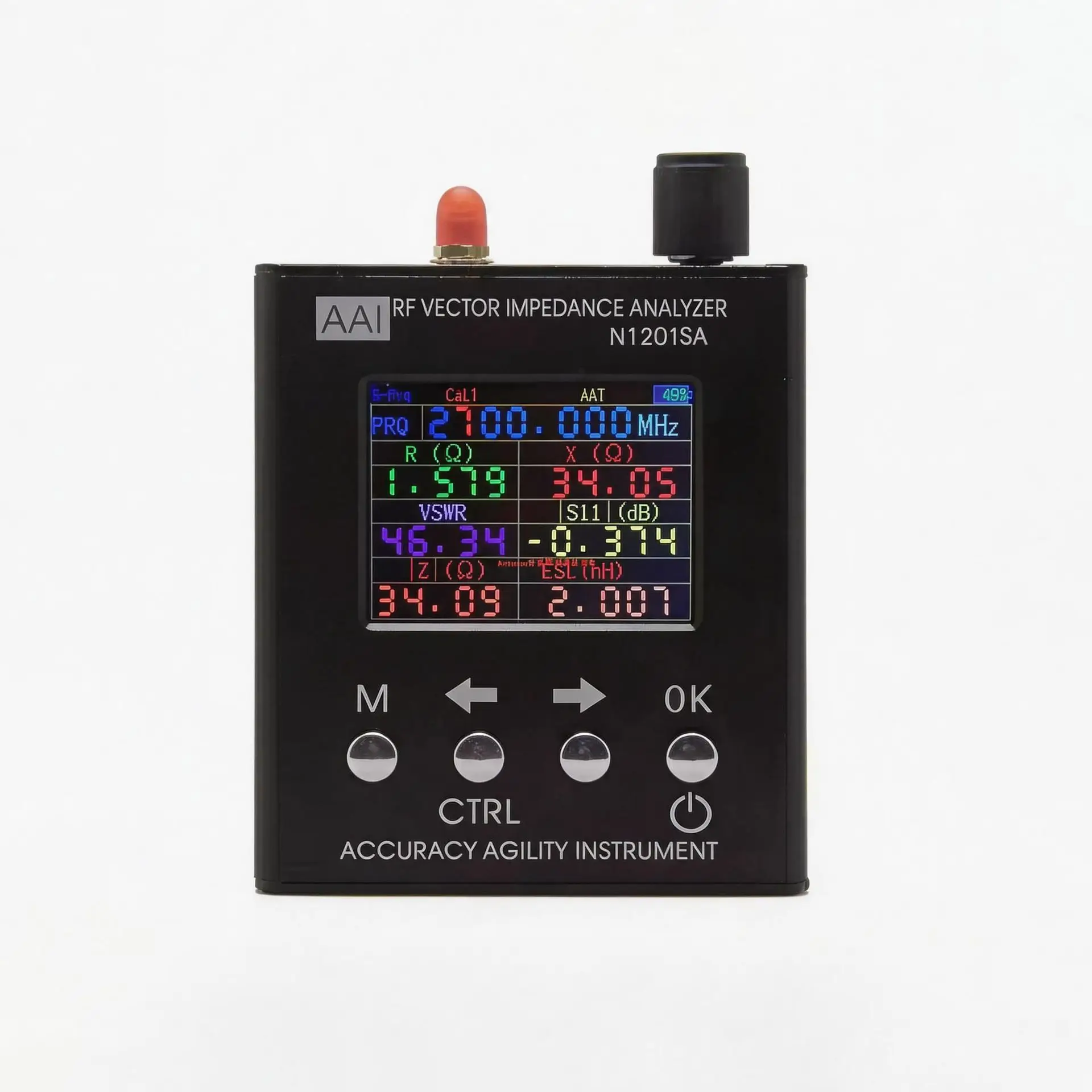 Vector Network Analyzer, Antenna Tester Measuring Resistance, Capacitance, Inductance nH, SWR Meter