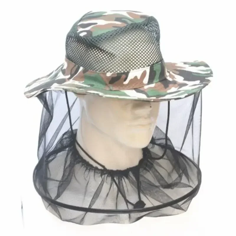 AAnti Bee Hat, Breathable Shawl, Fine Net, Anti Mosquito And Insect Beekeeping Hat, Fishing Gear, Outdoor Equipment