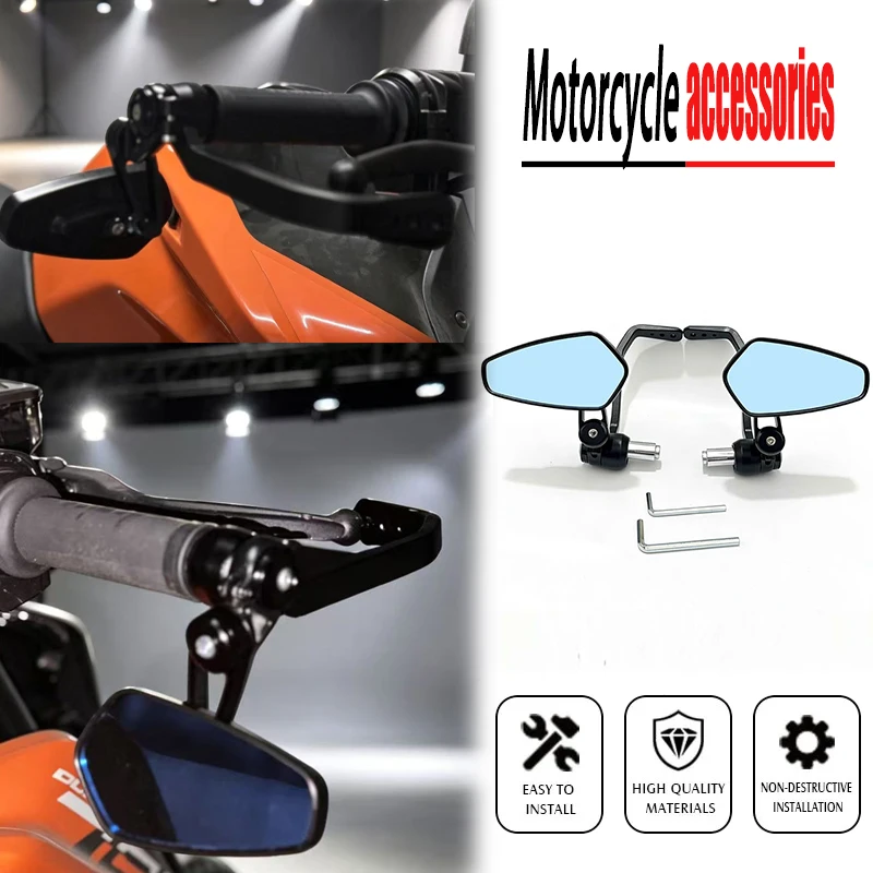 

For KTM 390/690/790/890/990/1290/1390 duke motorcycle Bar End Mirrors / Brake and Clutch Protector accessories