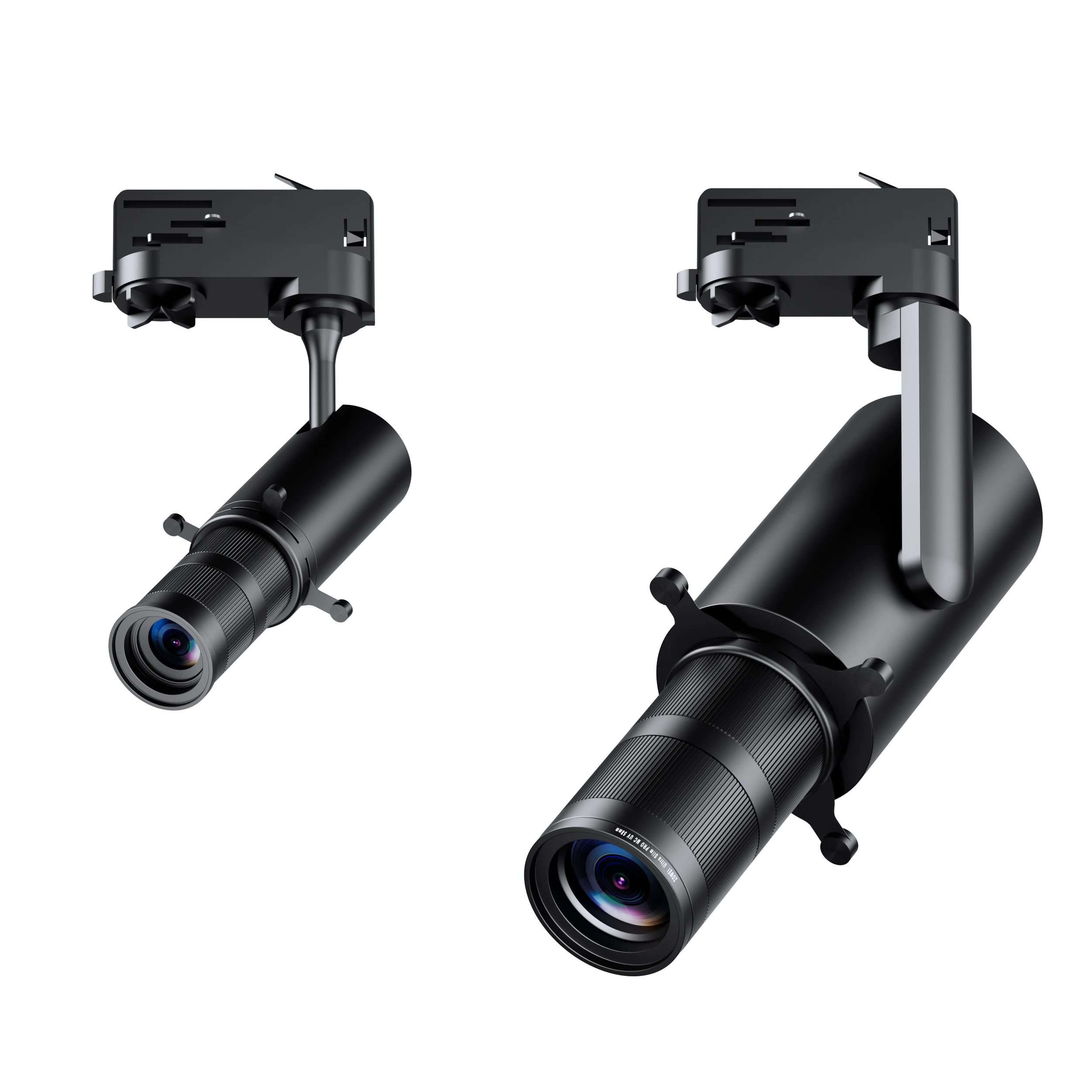 museum Gallery Dimming Shapeable and Zoomable Adjustable Focus Framing Led Track Lights 10w 20w 30w Tunable White 2700k-6500k