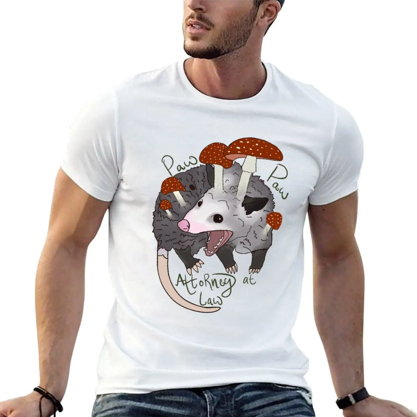 PawPaw Attorney at Law T-Shirt man t shirts for men t shirt man cotton t shirts for man graphic vintage T-shirt