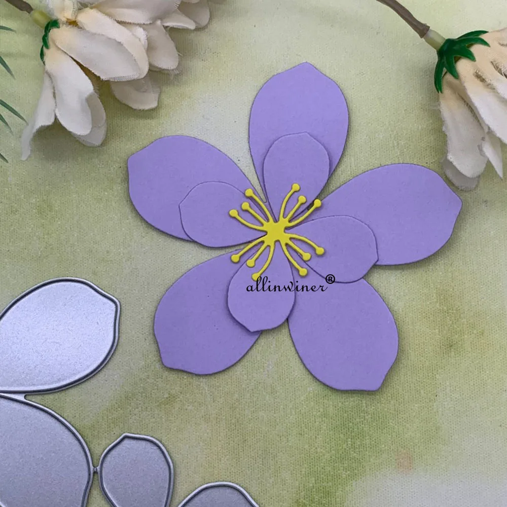 

Flowers Decorations Metal Cutting Dies Stencils For DIY Scrapbooking Decorative Embossing Handcraft Die Cutting Template