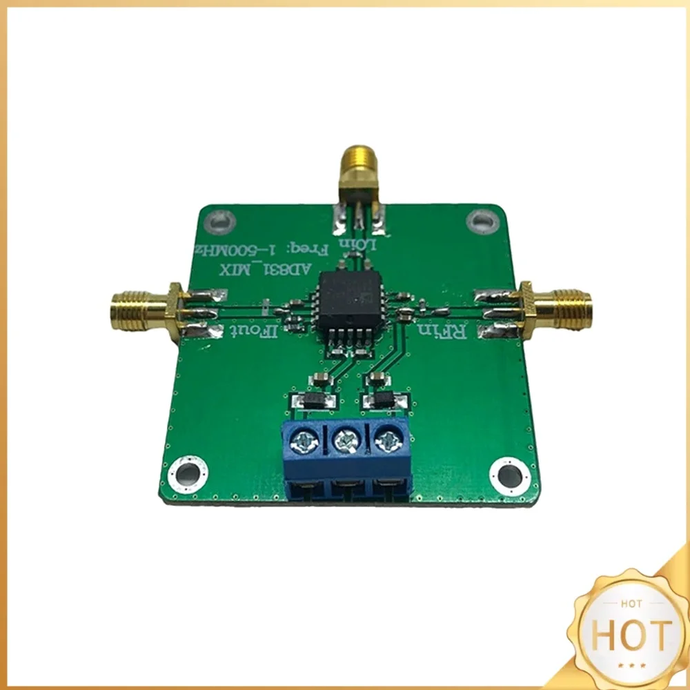 AD831 Frequency Mix Module 500MHz RF LO Dual Balanced Up Down Conversion RF DC Coupled 8dB Gain Board