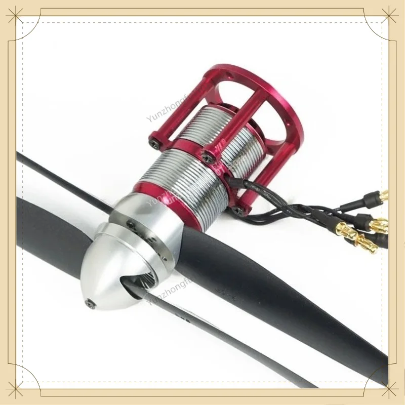 Coaxial Contra‑Rotating Brushless Motor Dual Propeller Rotary Motor Multi‑Rotor Drive Motor for RC Model Aircraft Airplane Plane