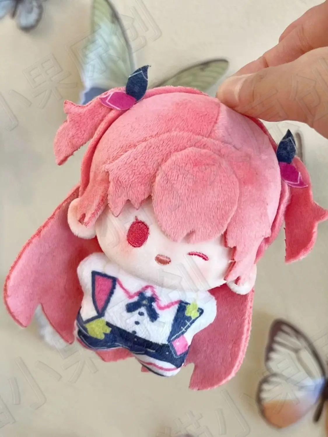 مشروع Sekai Airi Momoi تأثيري أنيمي أفخم 10 سنتيمتر محشوة الجسم بلوشي الكرتون قلادة حقيبة حلية هدايا عيد الميلاد