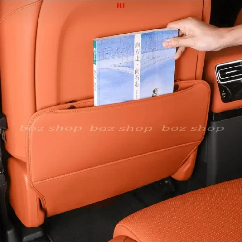 Seat Kick Pad Door anti-kick Mat For Leading Ideal LiXiang L6 Interior Modified Rear Protective Pad Auto car Accessories