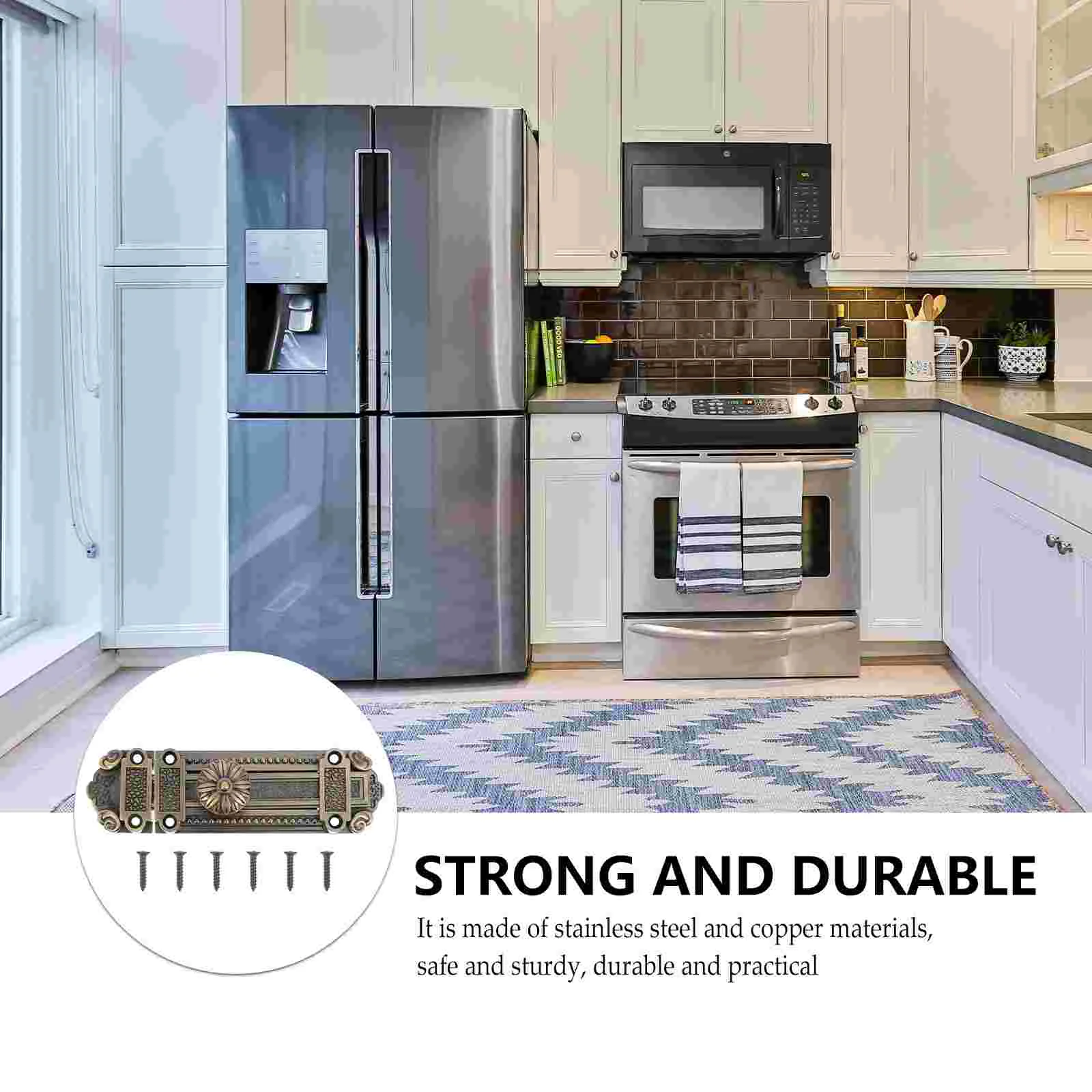 Stecker Sicherheit Schiebeverriegelung Riegel Tür Fenster Riegel Schrauben Riegel Vintage Rutsche Legierung Schlösser