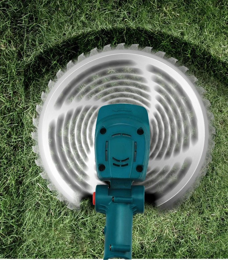 جزازة عشب كهربائية تلسكوبية مخ - مراجعة Brushless Cordless Grass Trimmer 21V وسعره