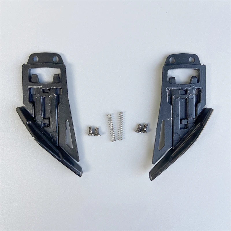 Accesorios placa izquierda derecha con tornillos visera escudo Base de engranaje herramienta de lente casco de motocicleta para Pista GP RR Corsa R