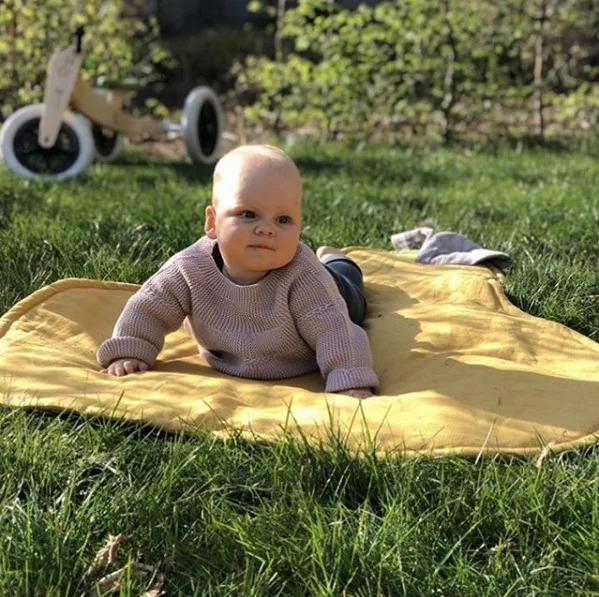 Ins Fashion creativo Avocado tappetino strisciante tappetino da arrampicata per bambini tappeto strisciante per bambini morbido addensato tappeto per bambini