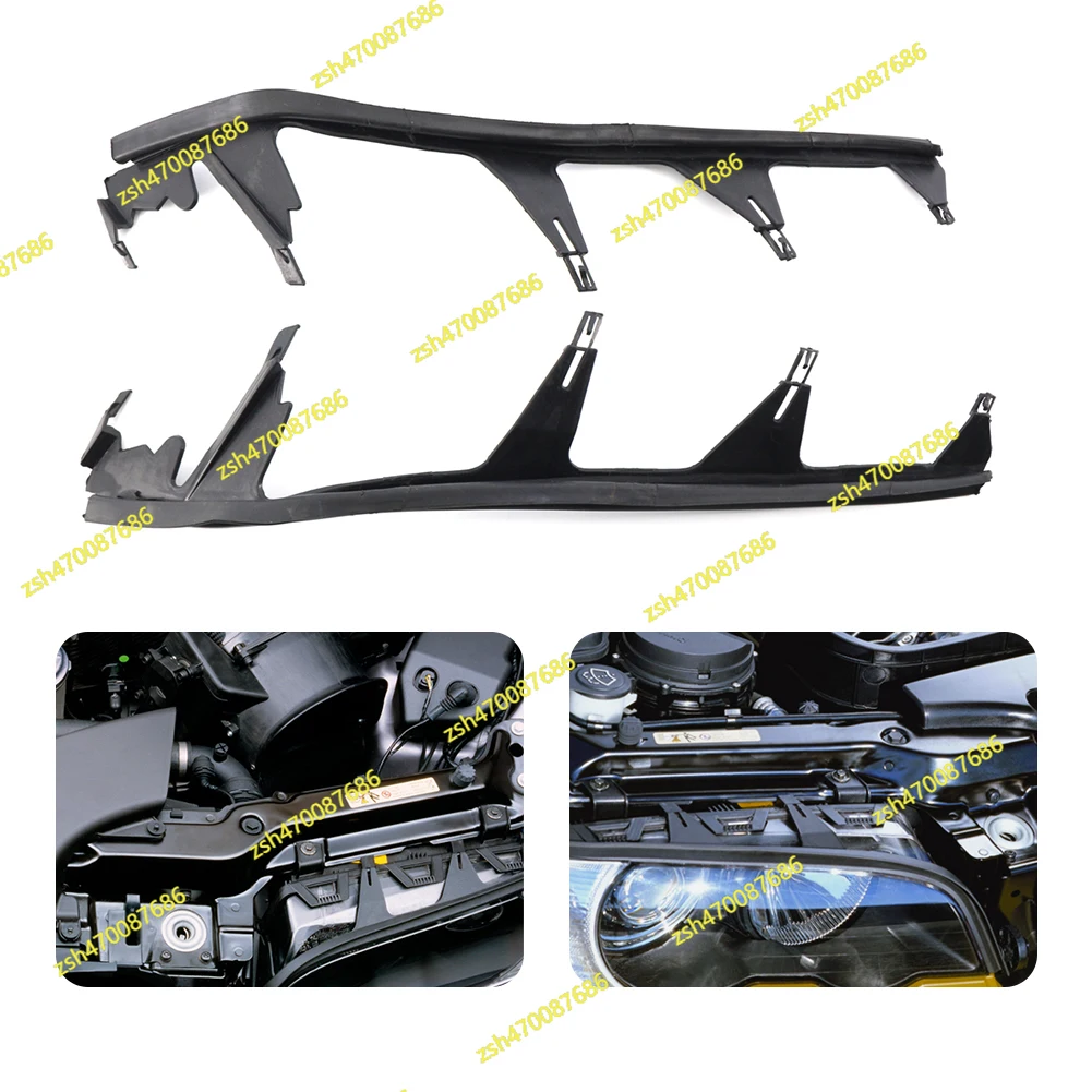 

Уплотнительная лента для фар для BMW 3 SERIES E46 Pre-LCI 1998-2003/03, прокладка для автомобильных аксессуаров, гибкая резиновая прокладка крышки фар