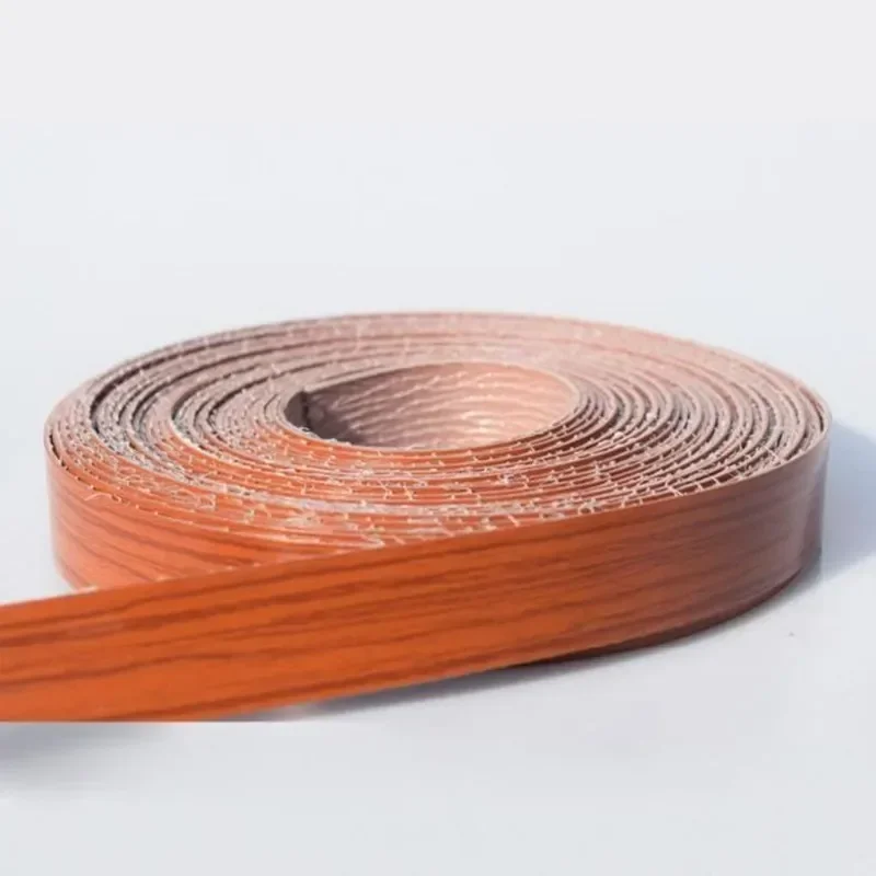 10M Self adhesive pvc edge banding strip tape for Cabinet Table Wood Furniture board repair surface Edging walnut veneer sheets