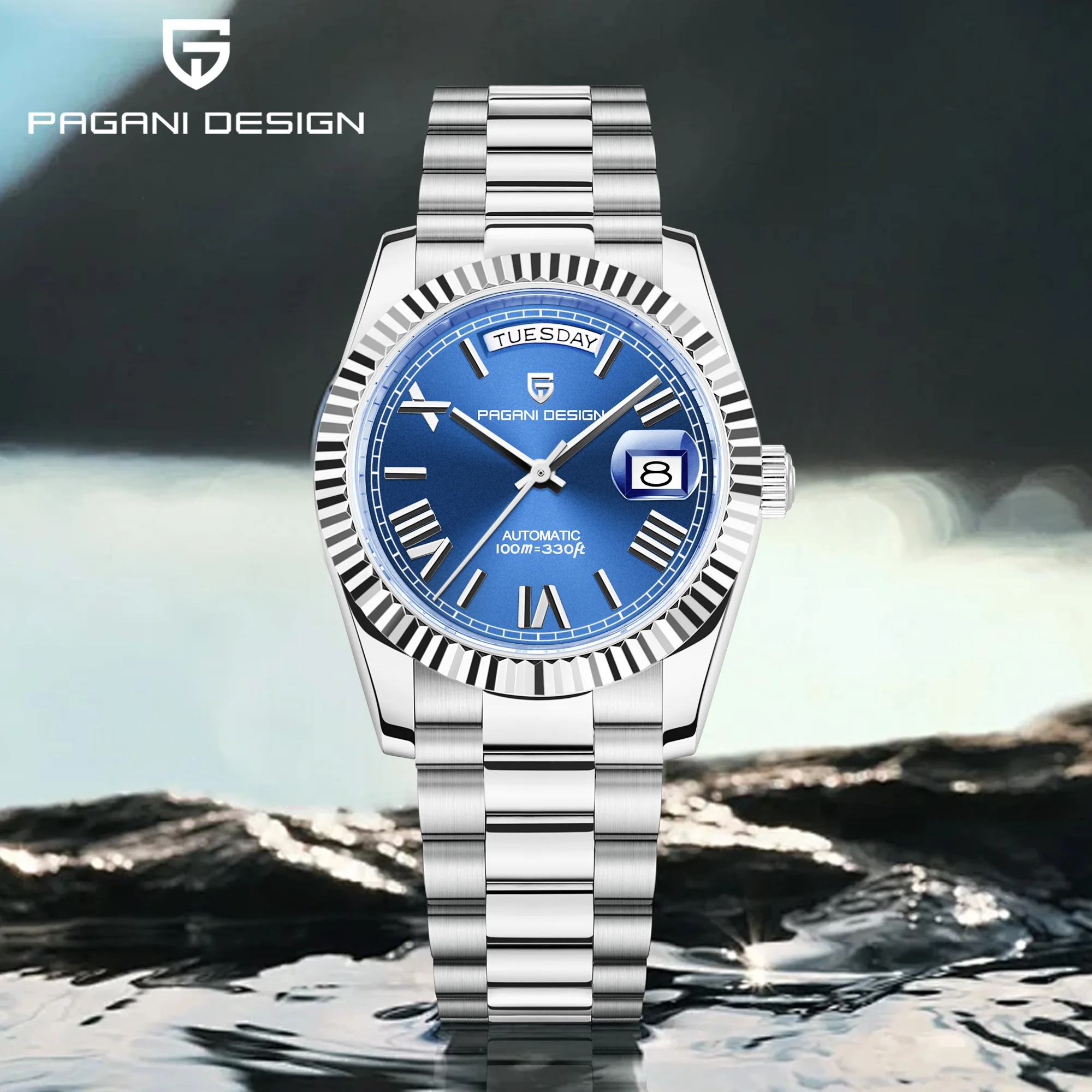 

PAGANI DESIGN Men's Watches Top Brand Luxury Automatic Mechanical Watch Men Waterproof Sport Wrist Watches Business Clock Gifts