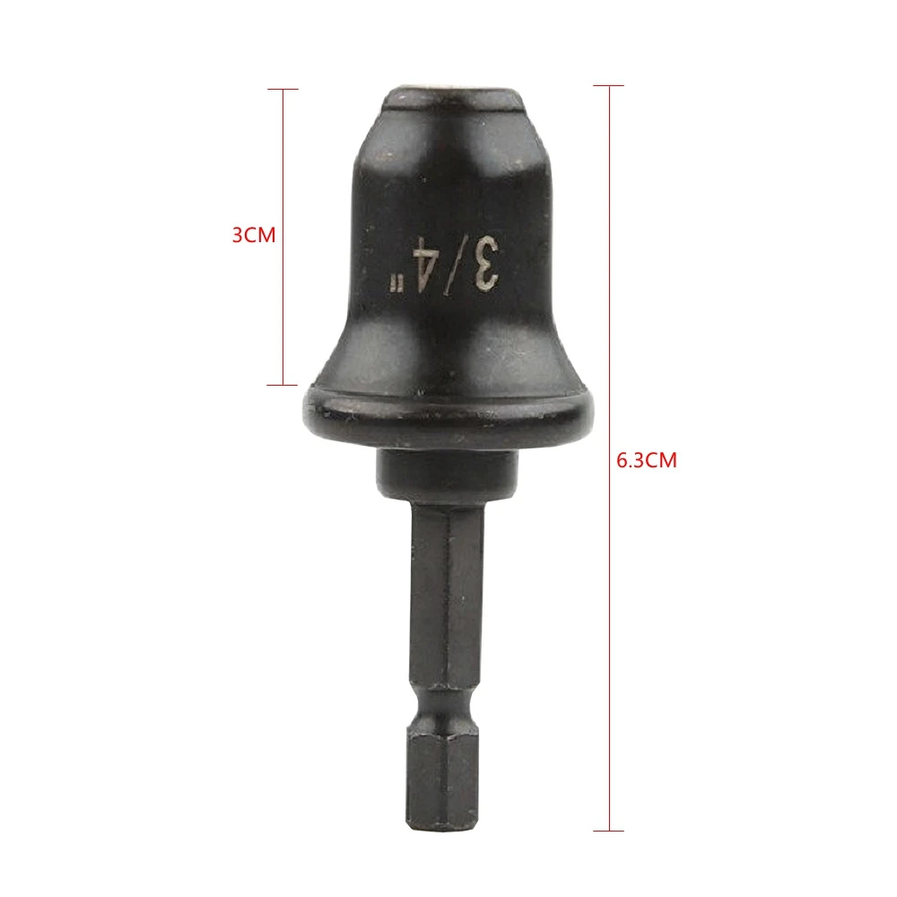 5PCS/Set Imperial Tube Pipe Expander Support For Air Conditioner Conditioning Swaging Tool Flaring Spin Set 3/4 5/8 1/2 3/8 1/4