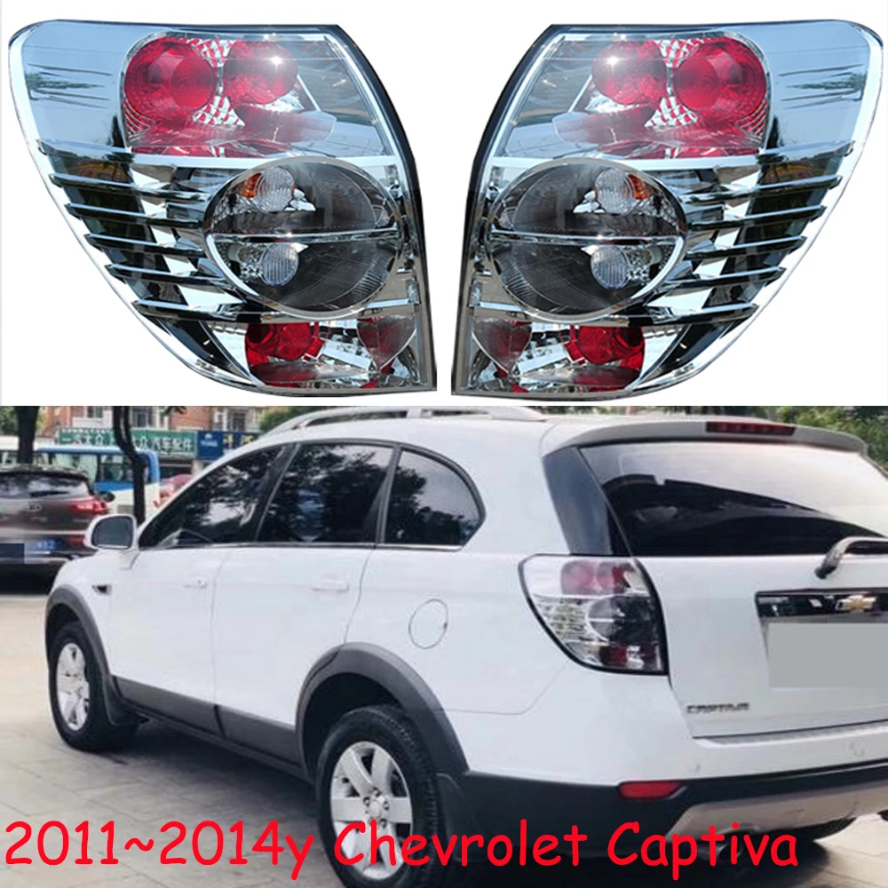 1pcs car accessories bumper tail light for Chevrolet Captiva taillight Taillamp 2010~2014y for Chevrolet captiva fog lamp