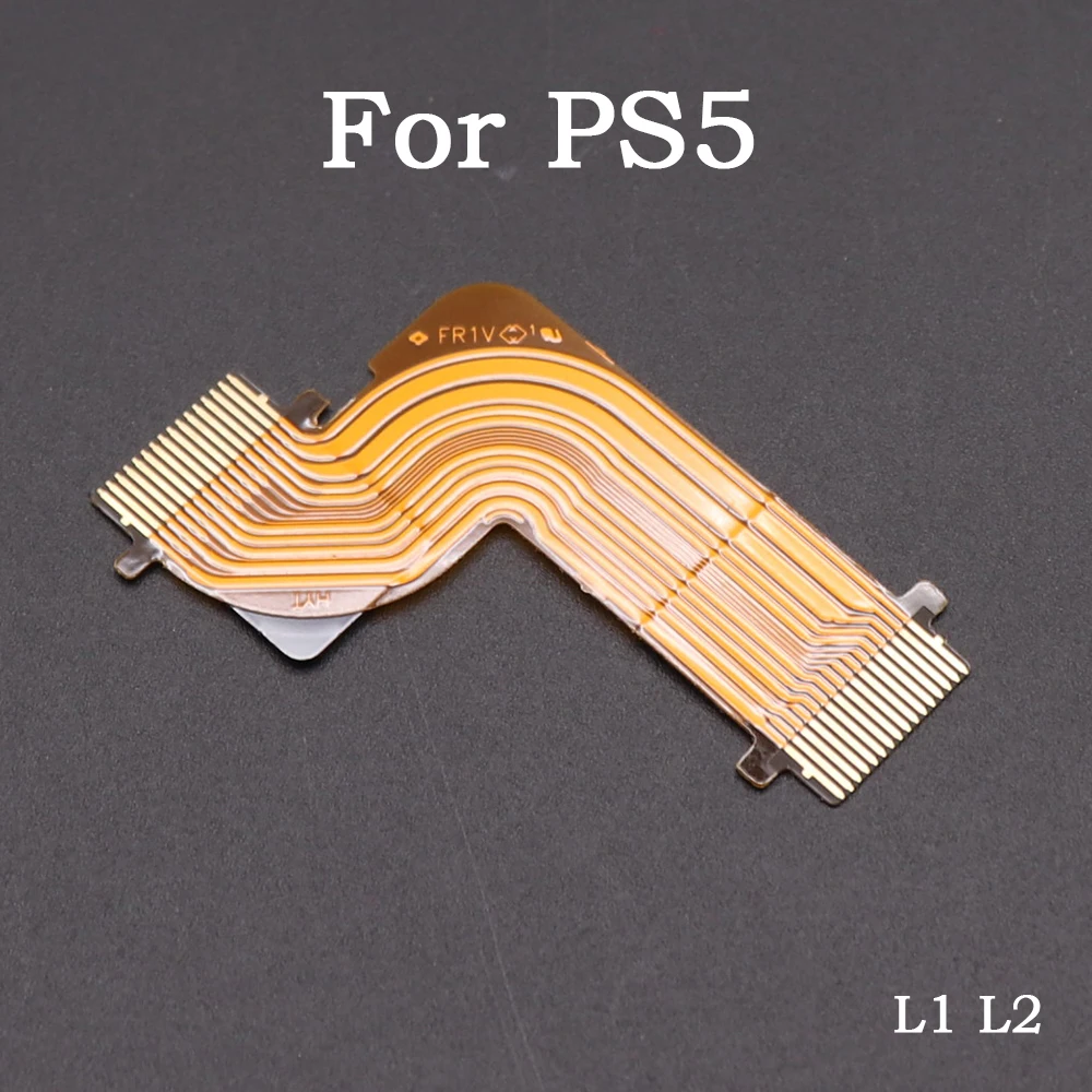 For PS5 Controller L1 L2 R1 R2 Button Flex Cable Premium Replacement Repair Part Gamepad Left Right Shoulder  Ribbon Cable