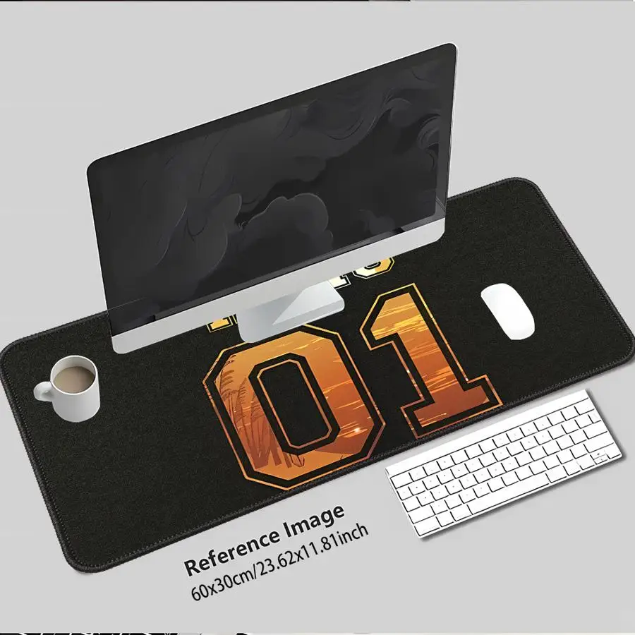 King Letter 01 Mouse Pad Keyboard Mouse Pad Game Console Pad Computer Laptop Pad Desk accessories office Pad rubber