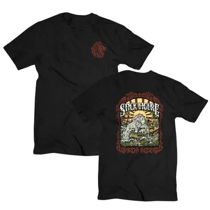 Lion Swell Stick Figure T Shirt