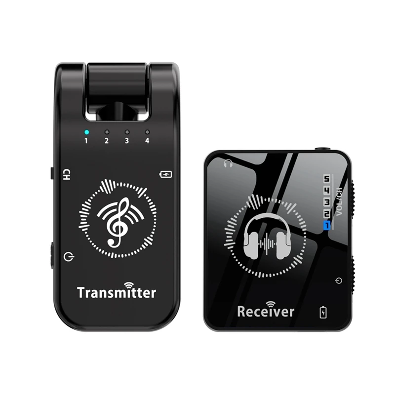 

New Wireless Ear Monitor Transmission System Wireless Ear Monitor Transmission System Transmitter Plus Receiver