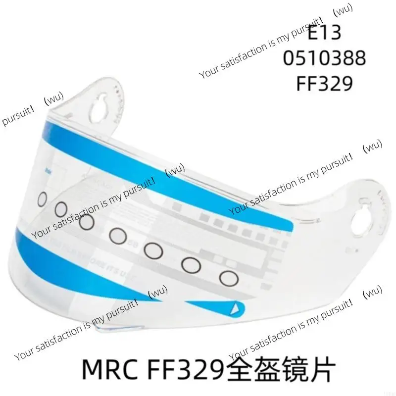New Motorbike Windshield Retro helmets Visors Lens Accessory for MRC FF329