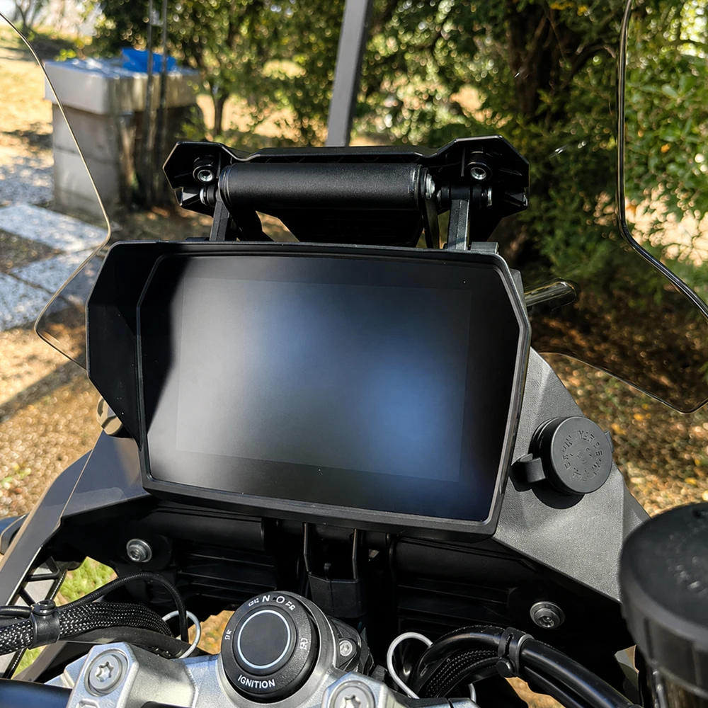 New Motorcycle Accessories CNC Mobile Phone Bracket Support GPS Navigation Board Bracket Fit For DS900X 900DSX DSX 900