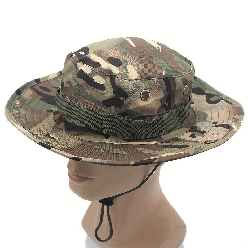 The Ultimate Camouflage Fisherman\'S Hat, Wide-Brimmed Sunshade And Loose Hat Design-Outdoor Lovers, Travelers And Hikers