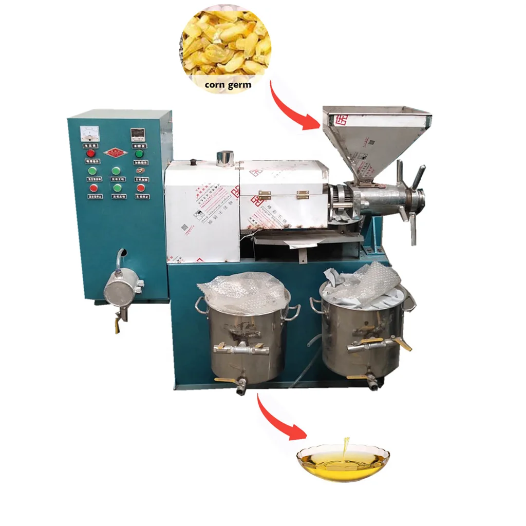 Coconut Edible Extract Castor Extruder Extractor Cold Screw Oil Press Machine HJ-P10 HJ-PR70