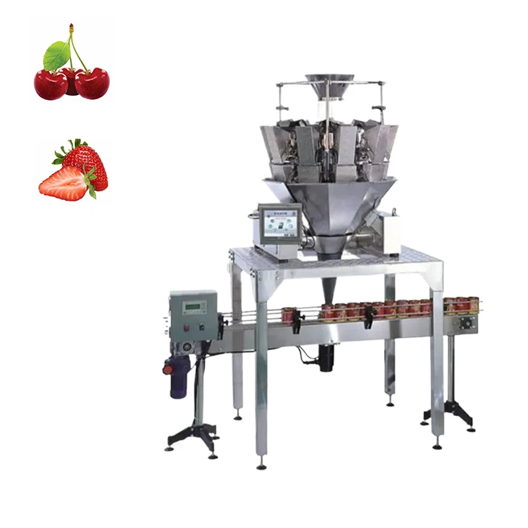 CE High Quality paper plastic jar/bottle/can automatic granule filling machines snack packaging machine