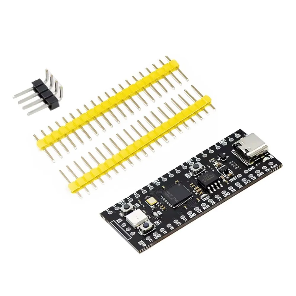 

Плата Raspberry Pi Pico 264 КБ, двухъядерная беспроводная макетная плата Type-C RP2040 RP2040, разработка электроники микрокомпьютера