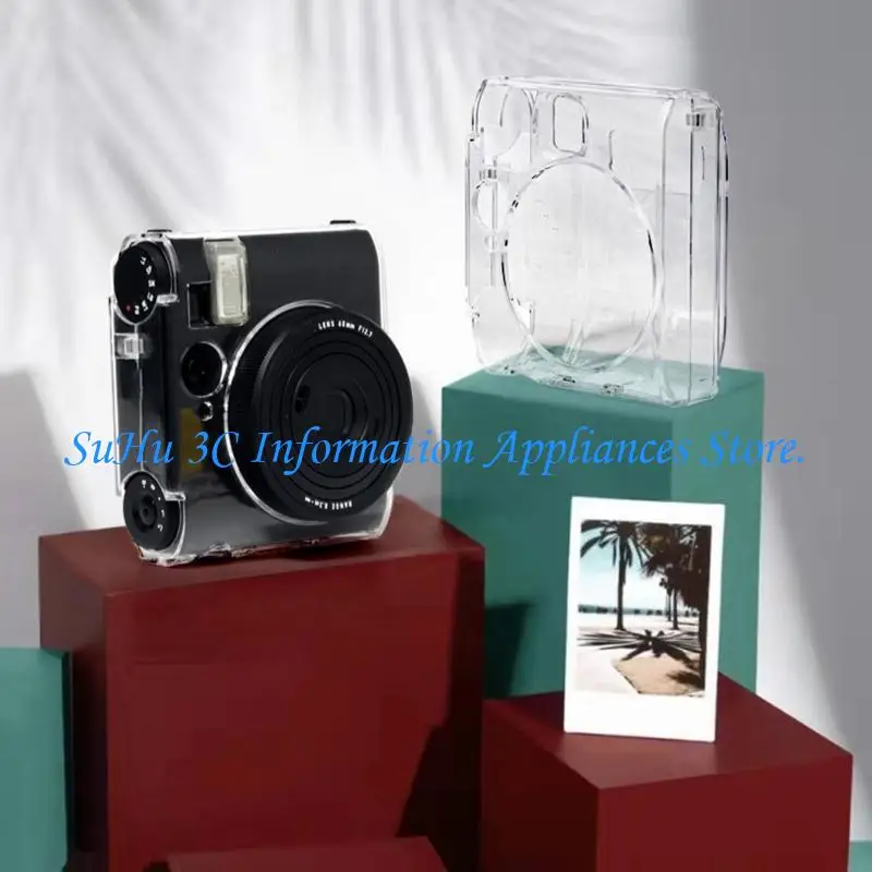  Impact Resistant Clear Cover for Mini99 Camera Case Shell with Carrying Belt
