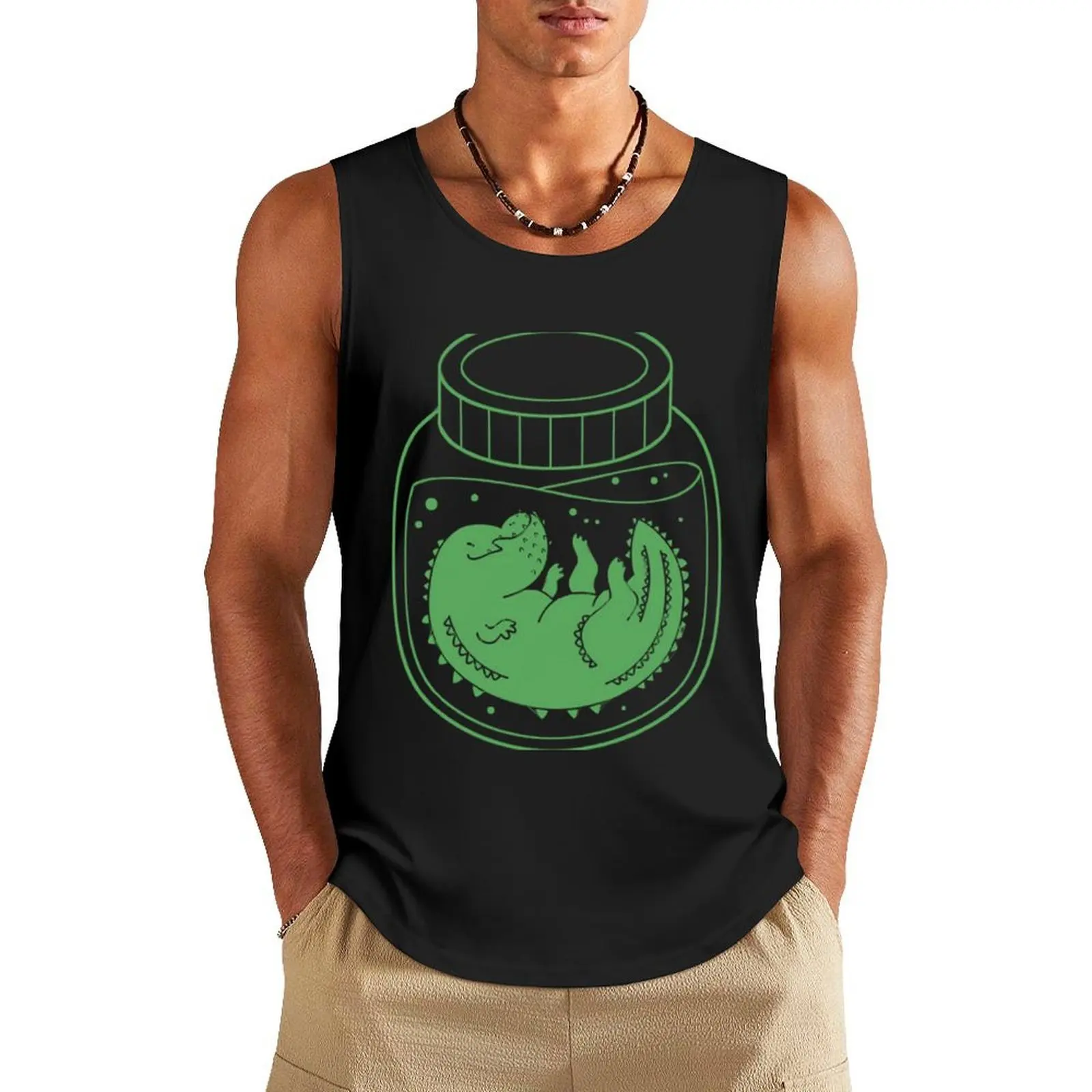 

picklejho Tank Top sleeveless shirt man gym Japanese t-shirt gym clothes for man Clothing