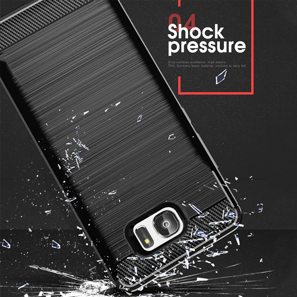 Coque de Protection complète antichoc en FIber de carbone pour Samsung Galaxy S21, S8, S9, S10 Plus