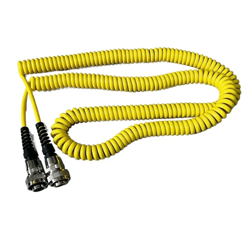 36-Core Yellow Spiral Cable for Paver Accessories Asphalt Paver Mortar Balance Beam Connecting Wire