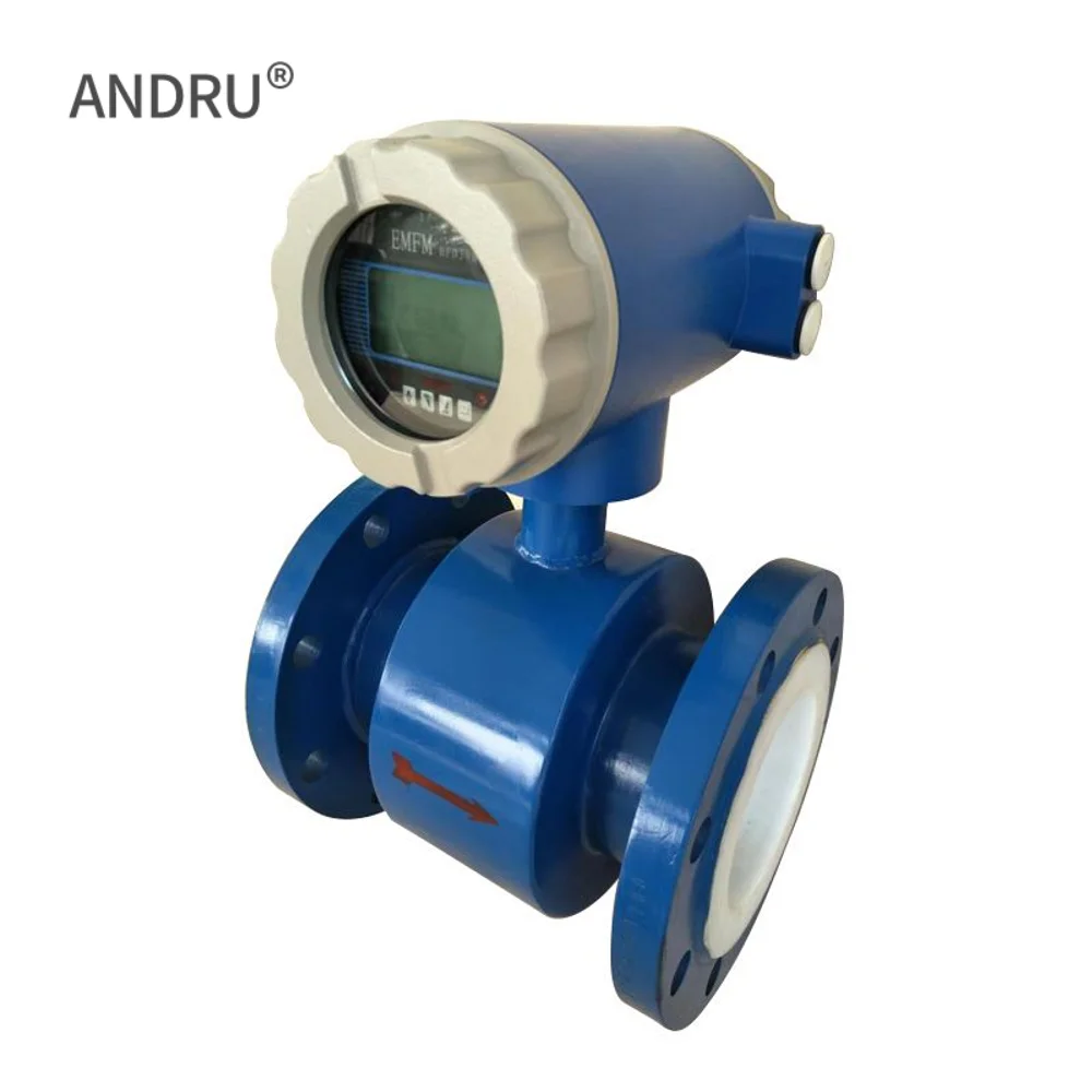 

DN500 EMFM Electromagnetic Flowmeter RS485 MODBUS HART Flow Meter Oil