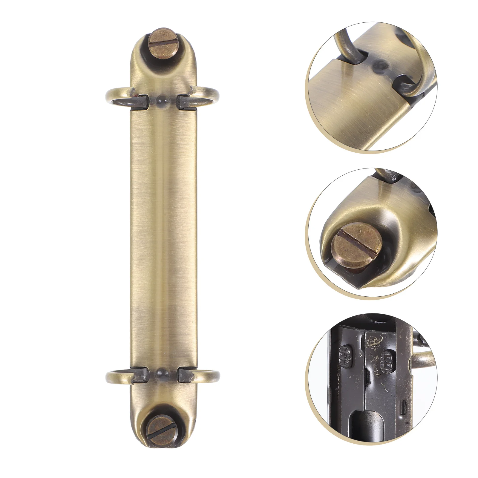 

Metal Binder Rings Loose Leaf Binding Spines Combs 2-Ring Mechanism For Notebook Planner Diy Organization School Office