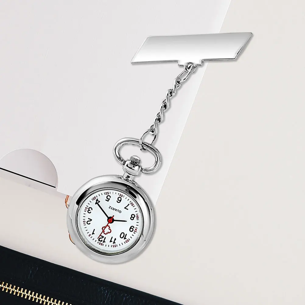 

Nurse Pocket Watch Hospital with Pin Medical Movement Fashion Portable Stethoscope Daily Life