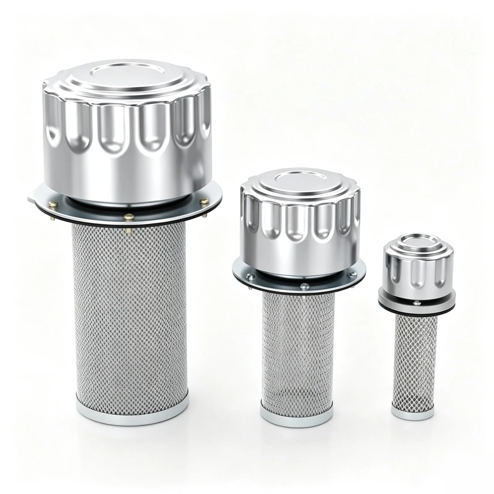 QUQ Hydraulic Air Breather Filter  Screw‑in Injection Oil Tank Filler Port Strainer Reservoir Filter Cap Assembly